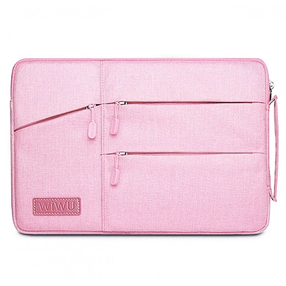 Сумка WIWU Pocket Sleeve for MacBook 13" - Pink (WW-PKT-13-P)